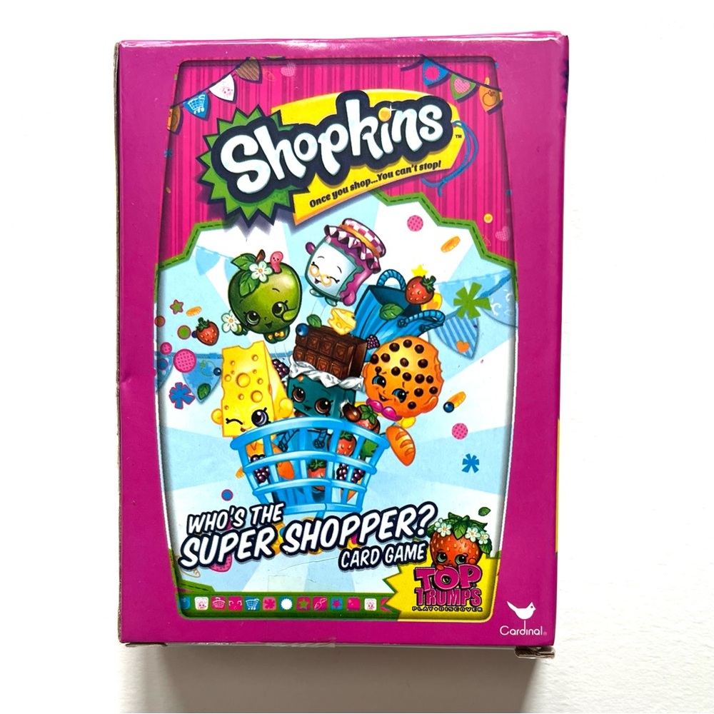 Shopkins Who's The Super Shopper Card Game NEW